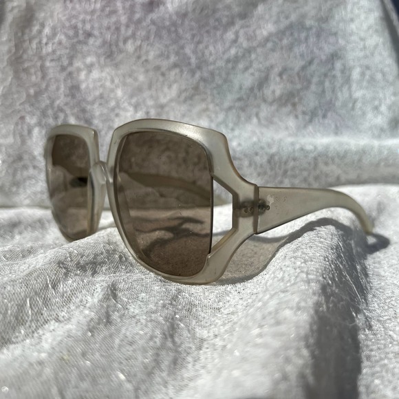 70s Opaque Oversize Square Sunglasses - Picture 2 of 11